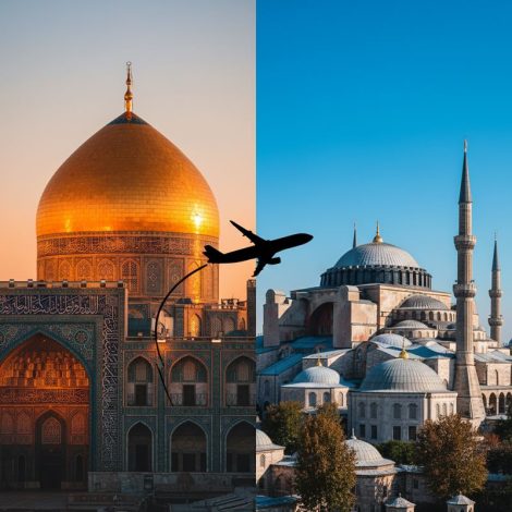 راهنمای جامع سفر از مشهد به ترکیه